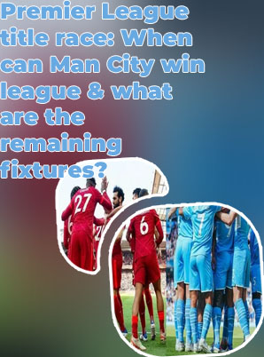 Manchester city remaining fixtures